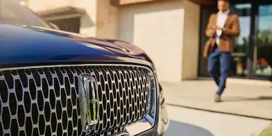 Lincoln car front car grill