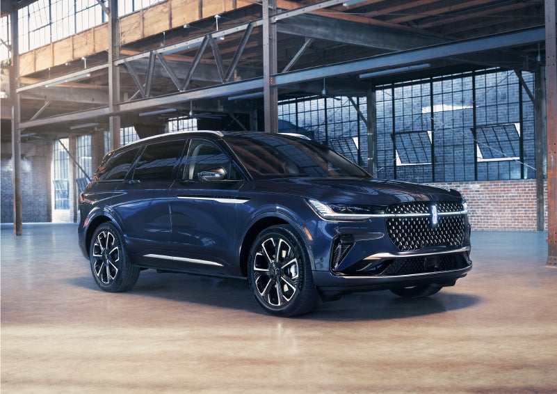 A 2024 Lincoln Nautilus® SUV is parked in an industrial space. | Parkway Lincoln in Dover OH